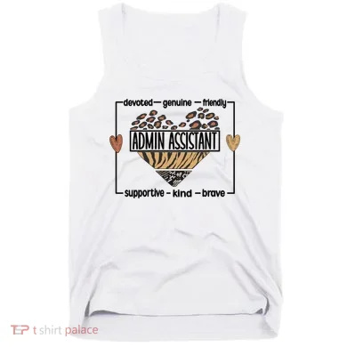 Admin Assistant Squad Administrative Assistant Gift Tank Top