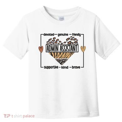 Admin Assistant Squad Administrative Assistant Gift Toddler T-Shirt