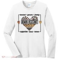 Admin Assistant Squad Administrative Assistant Gift Women's Long Sleeve Shirt thumb 0