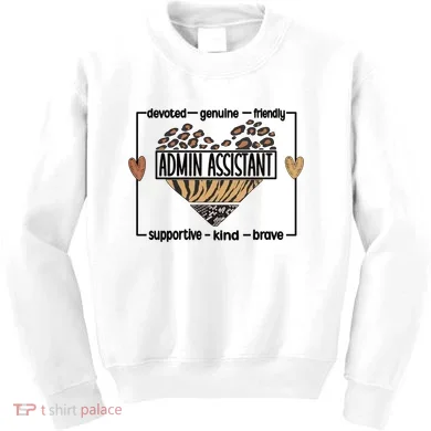 Admin Assistant Squad Administrative Assistant Gift Kids Sweatshirt