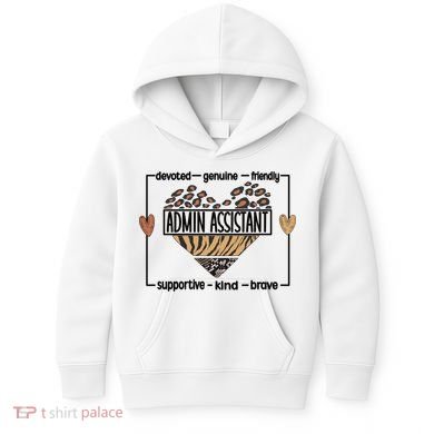 Admin Assistant Squad Administrative Assistant Gift Kids Hoodie