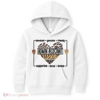 Admin Assistant Squad Administrative Assistant Gift Kids Hoodie thumb 0