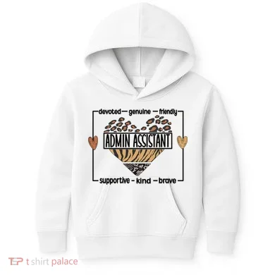 Admin Assistant Squad Administrative Assistant Gift Kids Hoodie