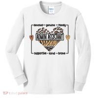 Admin Assistant Squad Administrative Assistant Gift Kids Long Sleeve Shirt thumb 0