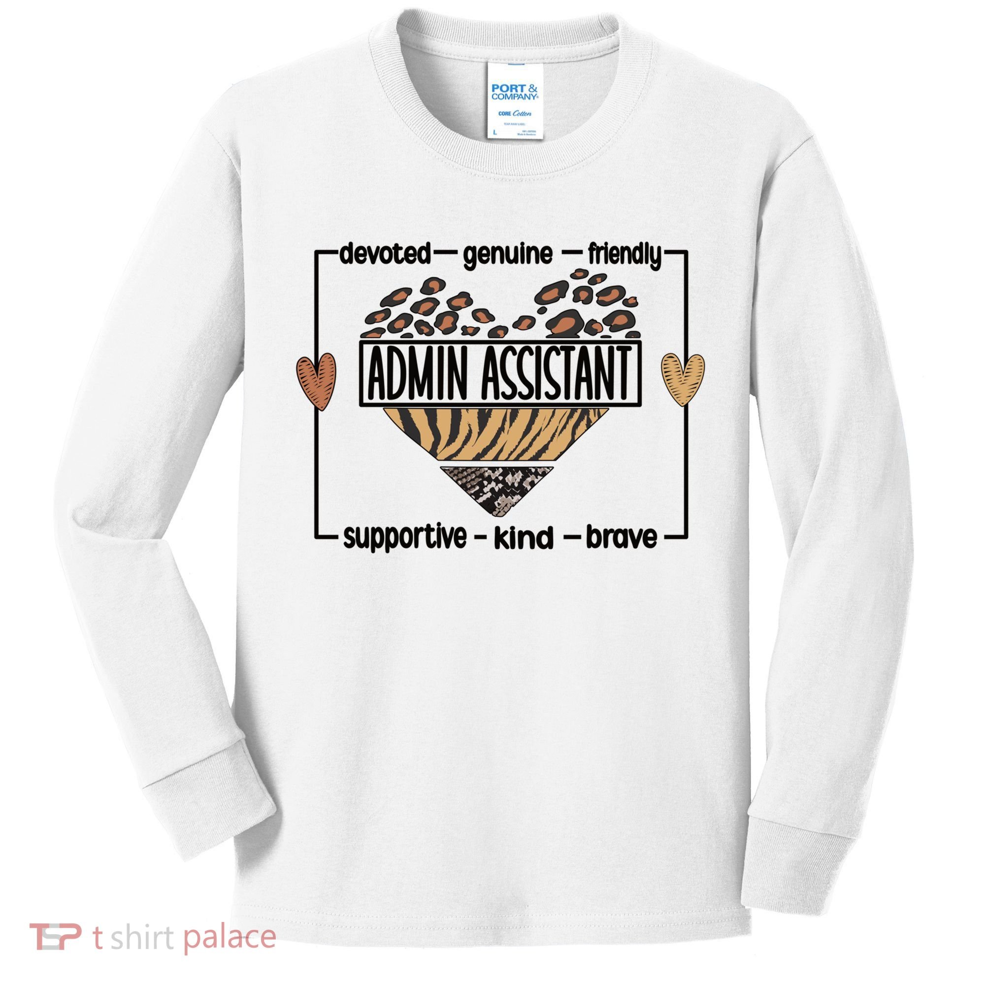 Admin Assistant Squad Administrative Assistant Gift Kids Long Sleeve Shirt