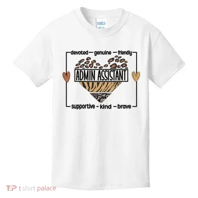 Admin Assistant Squad Administrative Assistant Gift Kids T-Shirt