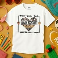 Admin Assistant Squad Administrative Assistant Gift Kids T-Shirt thumb 3