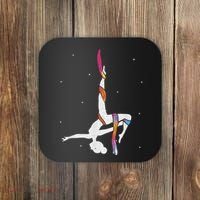 Aerialist Aerial Silk Aerial Silk Acrobatics Coaster thumb 0