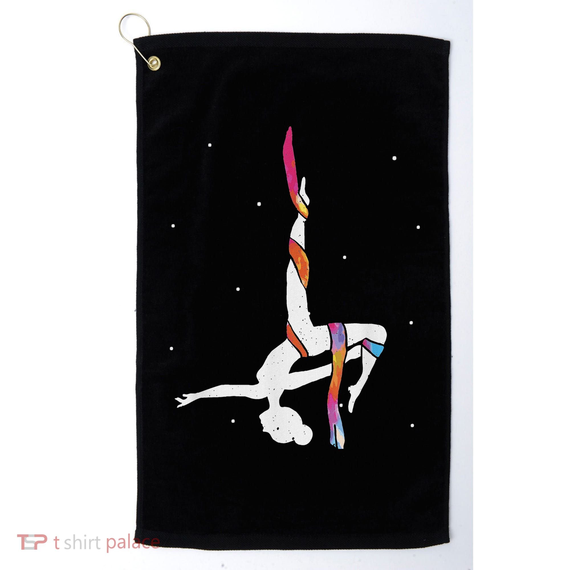 Aerialist Aerial Silk Aerial Silk Acrobatics Golf Towel