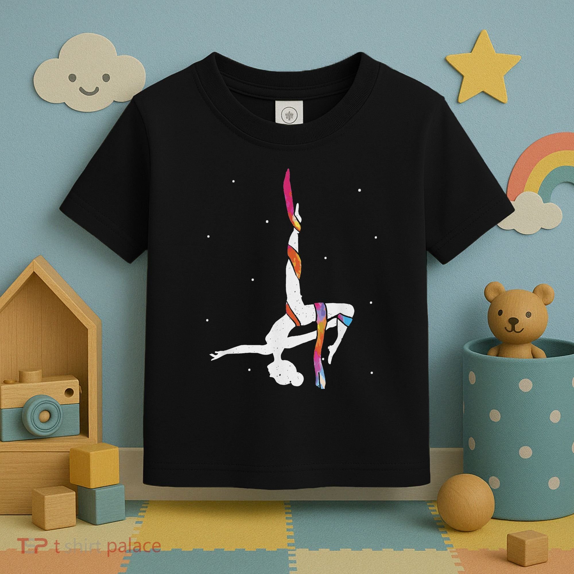 Aerialist Aerial Silk Aerial Silk Acrobatics Toddler T-Shirt