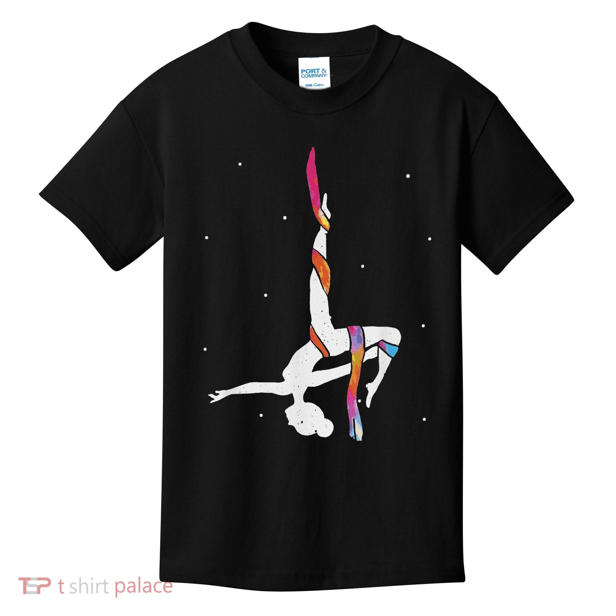 Aerialist Aerial Silk Aerial Silk Acrobatics Kids T-Shirt