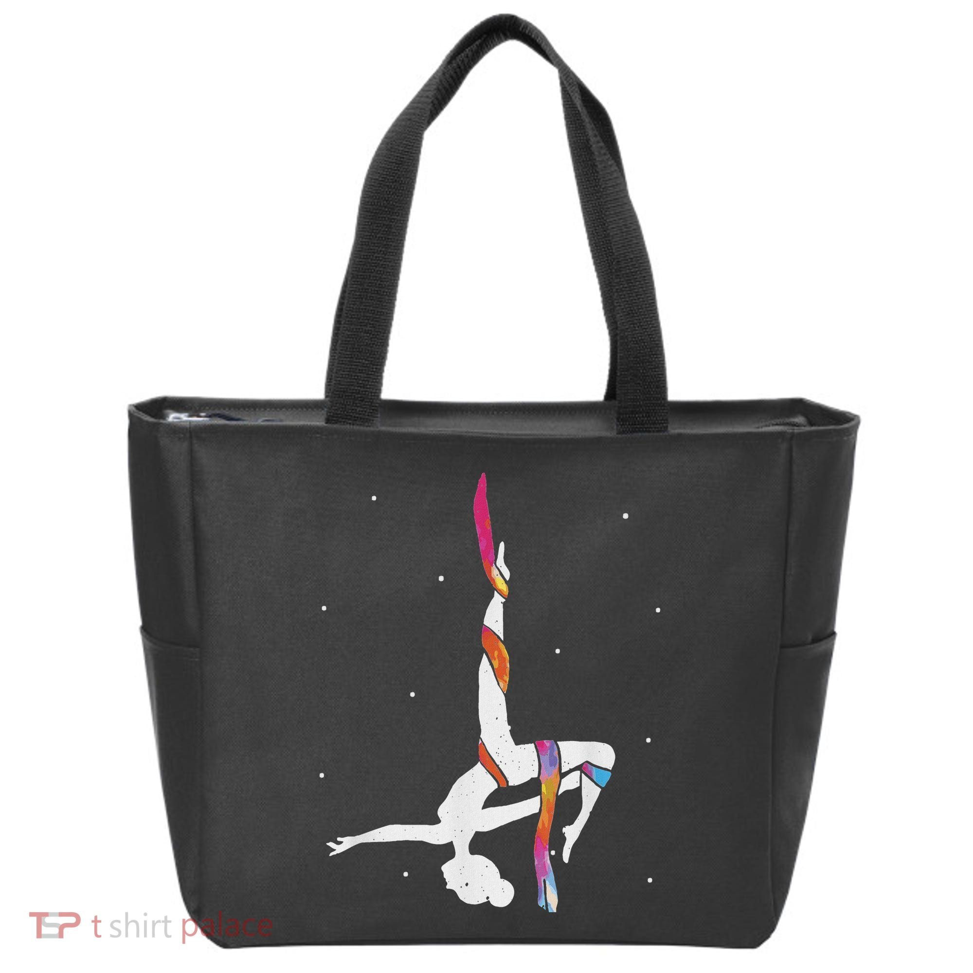 Aerialist Aerial Silk Aerial Silk Acrobatics Tote Bag