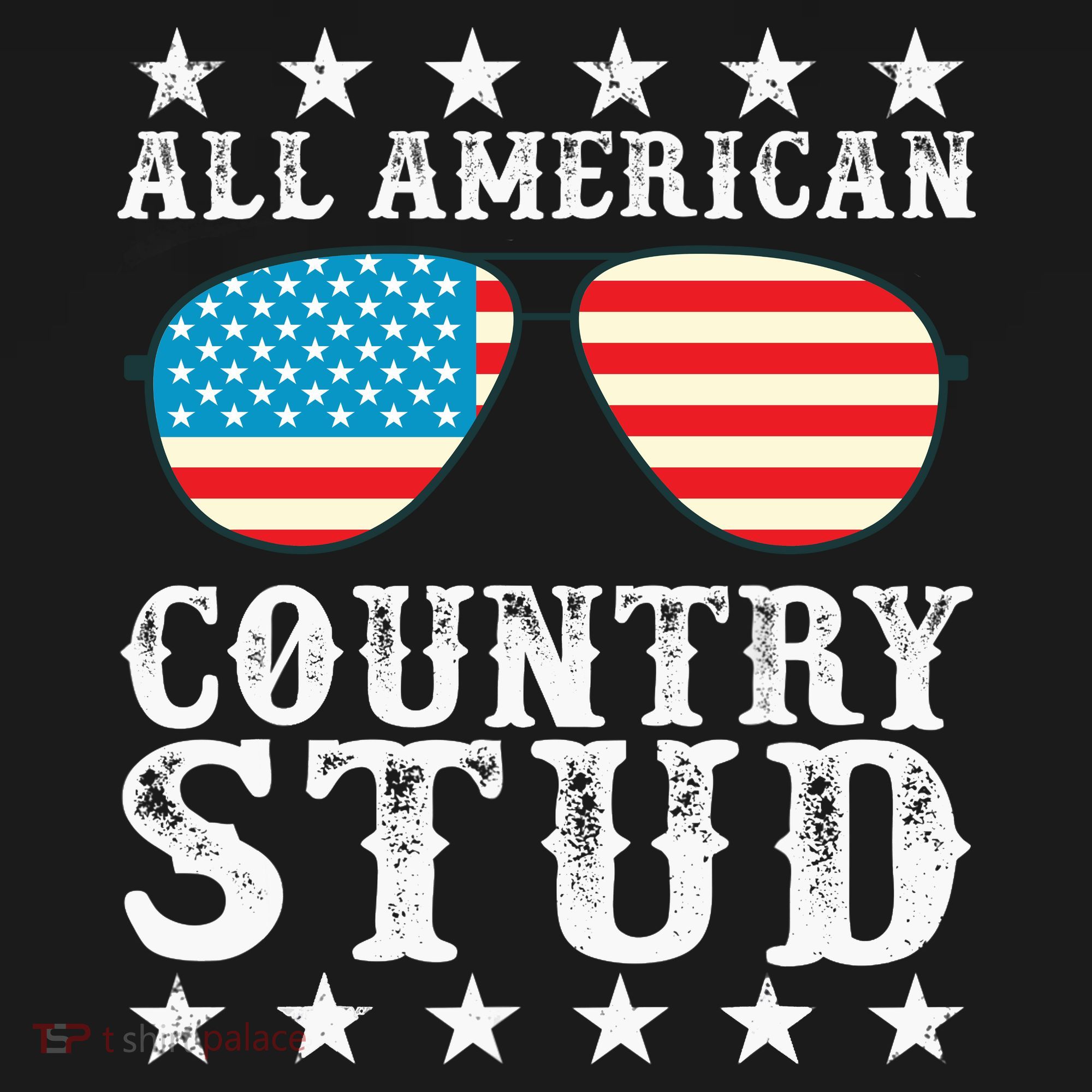 All American Stud Boy Country 4th of July USA Flag Gift Wool Snapback Cap