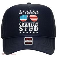 All American Stud Boy Country 4th of July USA Flag Gift Hat thumb 0