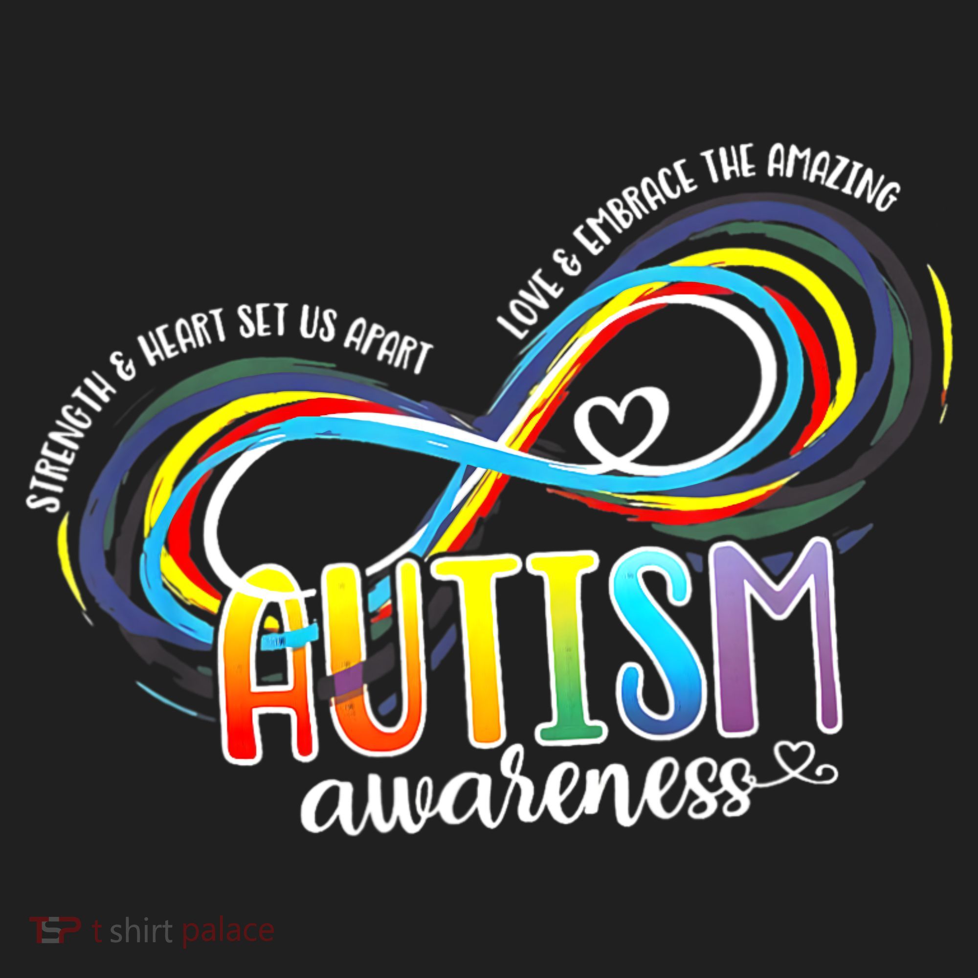 Autism Awareness Strength And Heart Set Us Apart Women's Sweatshirt