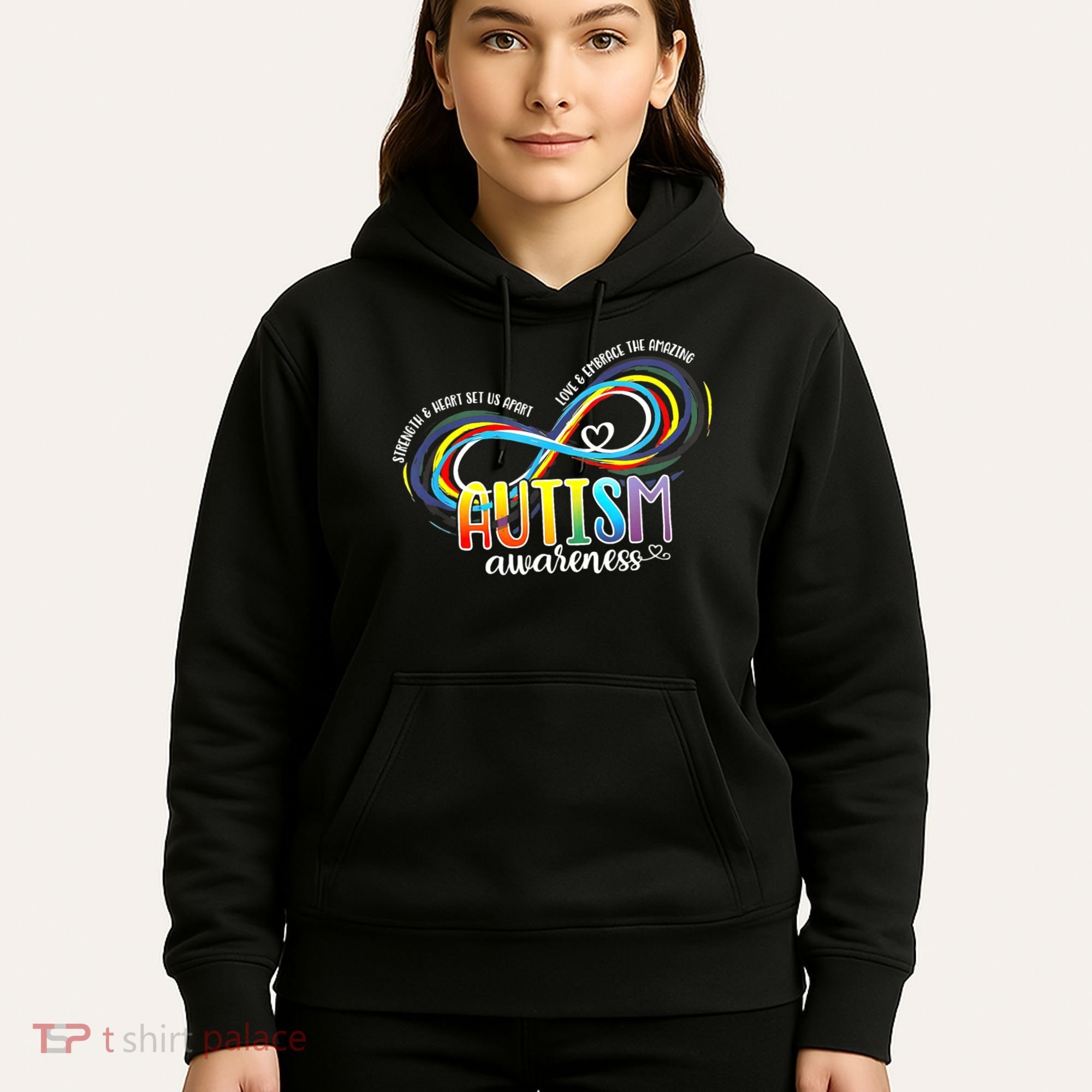 Autism Awareness Strength And Heart Set Us Apart Hoodie