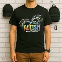 Autism Awareness Strength And Heart Set Us Apart T-Shirt thumb 6