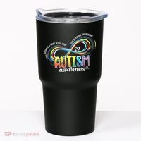 Autism Awareness Strength And Heart Set Us Apart Tumbler thumb 0