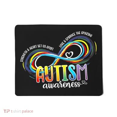 Autism Awareness Strength And Heart Set Us Apart Mousepad