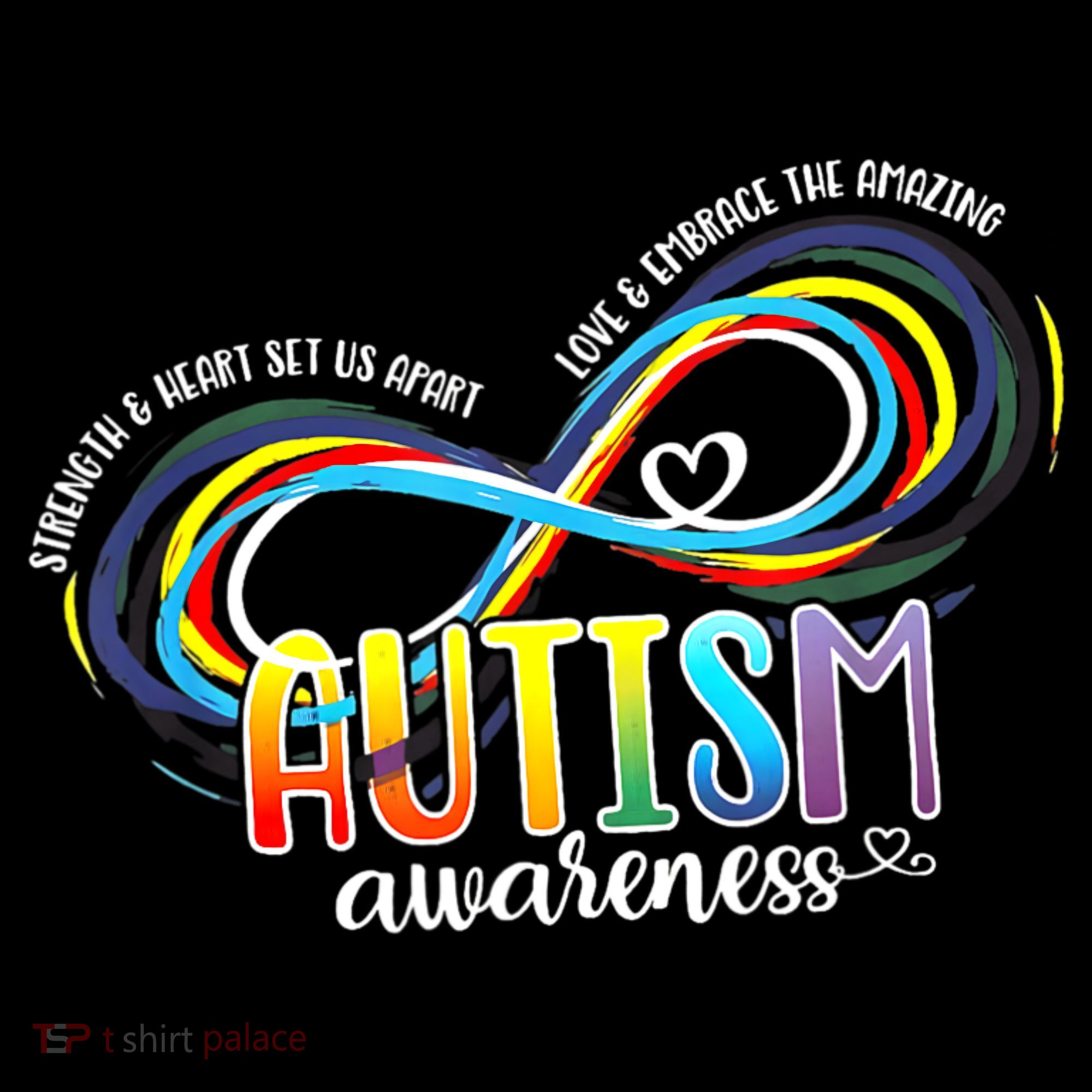 Autism Awareness Strength And Heart Set Us Apart Baby Bodysuit