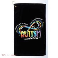 Autism Awareness Strength And Heart Set Us Apart Golf Towel thumb 0
