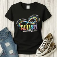 Autism Awareness Strength And Heart Set Us Apart Women's T-Shirt thumb 3