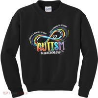 Autism Awareness Strength And Heart Set Us Apart Kids Sweatshirt thumb 0