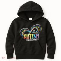 Autism Awareness Strength And Heart Set Us Apart Kids Hoodie thumb 0