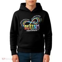 Autism Awareness Strength And Heart Set Us Apart Kids Hoodie thumb 4