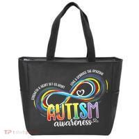 Autism Awareness Strength And Heart Set Us Apart Tote Bag thumb 0