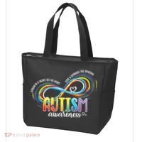 Autism Awareness Strength And Heart Set Us Apart Tote Bag thumb 3