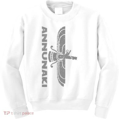 Annunaki Ancient Sumerian Gods Ancient Mestopotamia Kids Sweatshirt