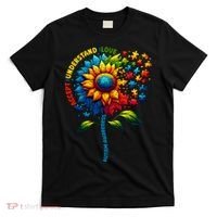 Autism Awareness Sunflower Autism Sunflower T-Shirt thumb 0