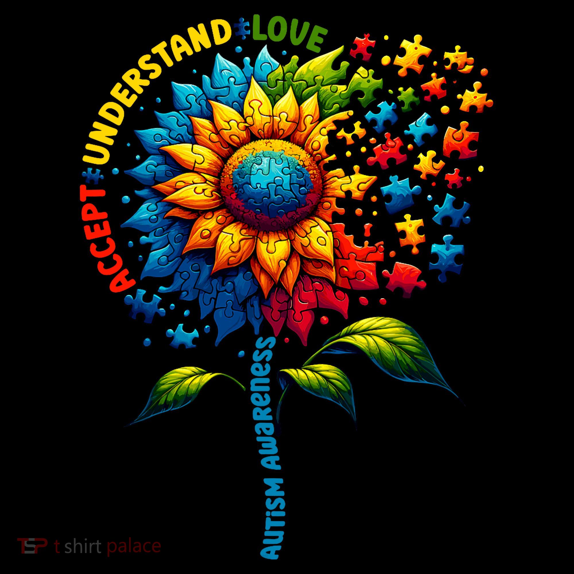 Autism Awareness Sunflower Autism Sunflower Women's Hoodie
