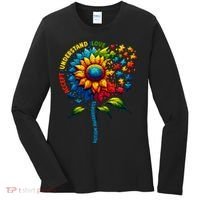 Autism Awareness Sunflower Autism Sunflower Women's Long Sleeve Shirt thumb 0