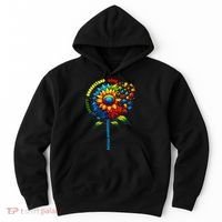 Autism Awareness Sunflower Quotes Hoodie thumb 0