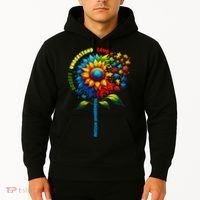 Autism Awareness Sunflower Quotes Hoodie thumb 2