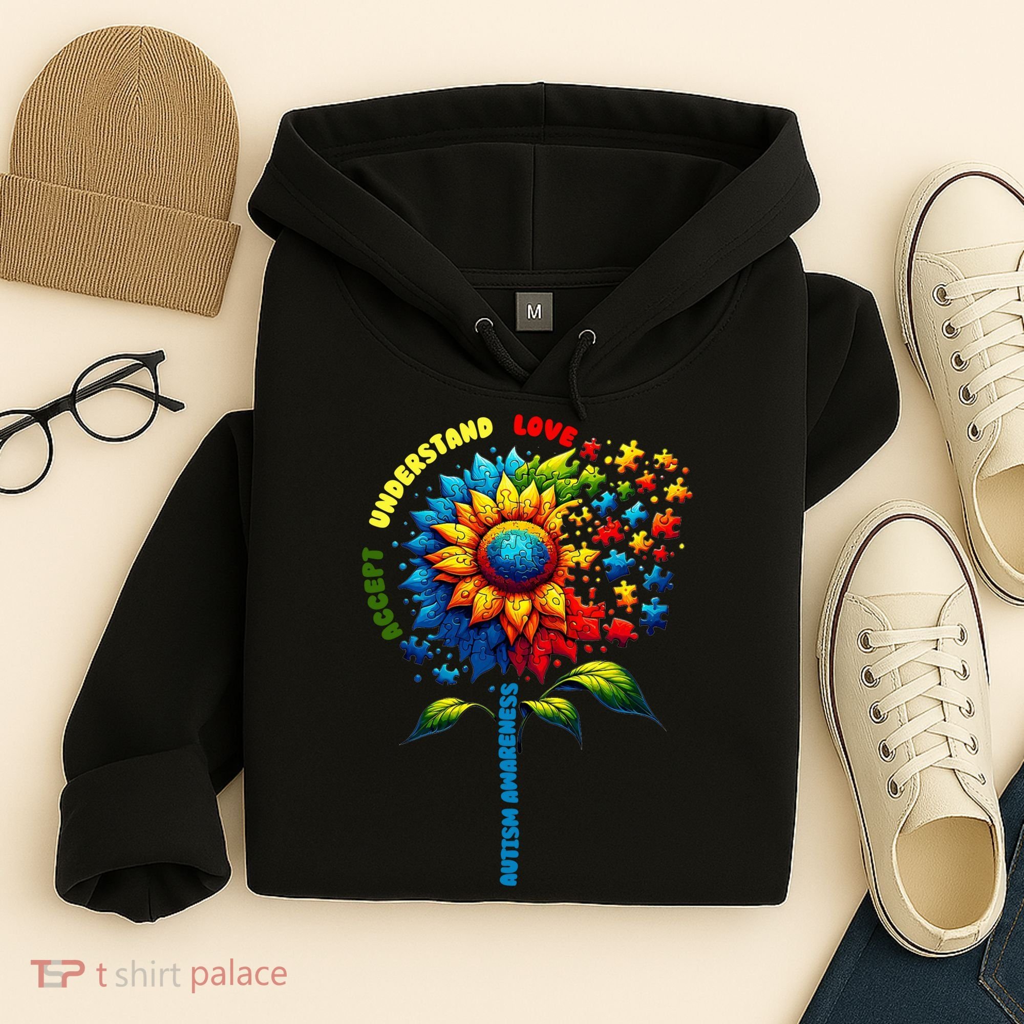 Autism Awareness Sunflower Quotes Hoodie
