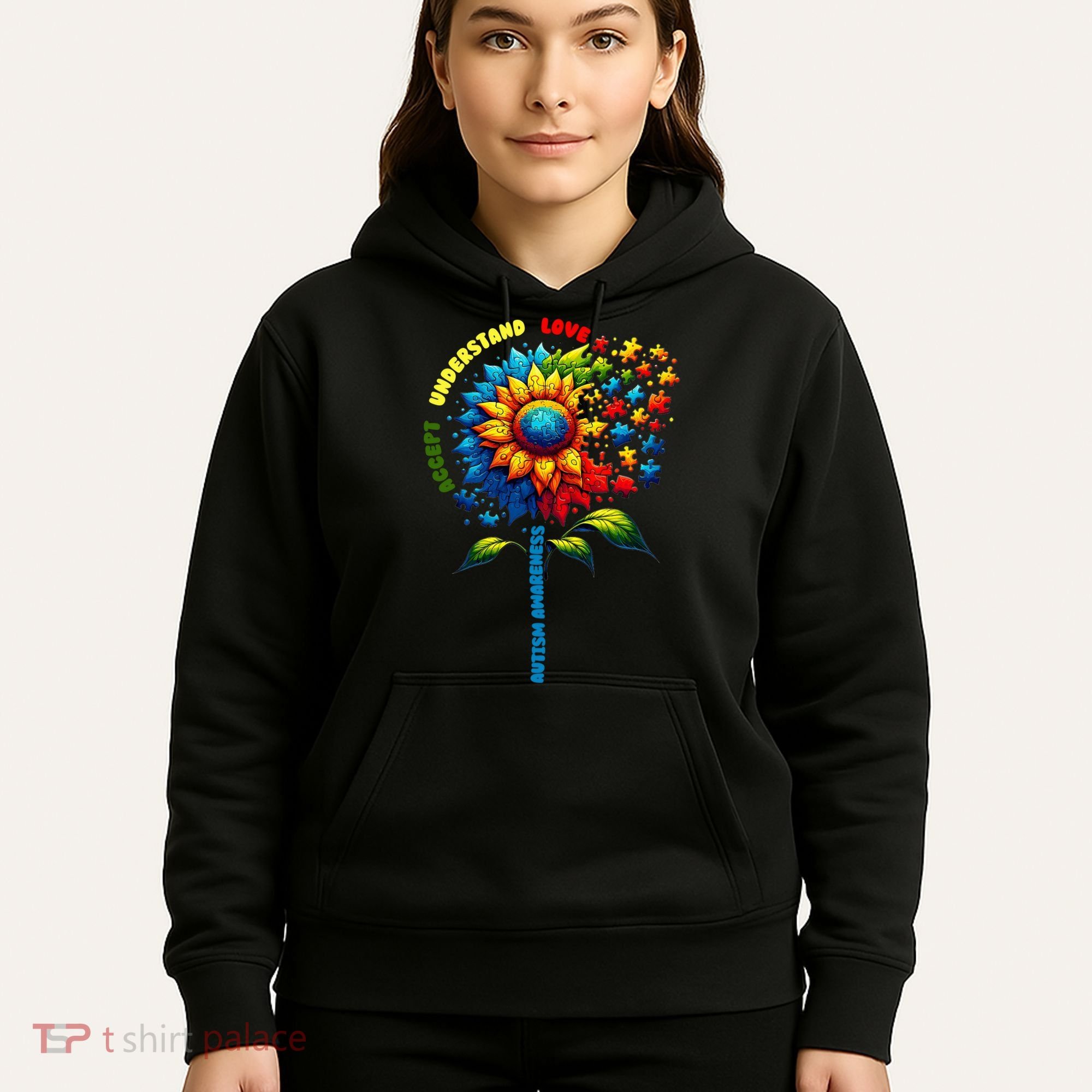 Autism Awareness Sunflower Quotes Hoodie