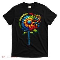 Autism Awareness Sunflower Quotes T-Shirt thumb 0