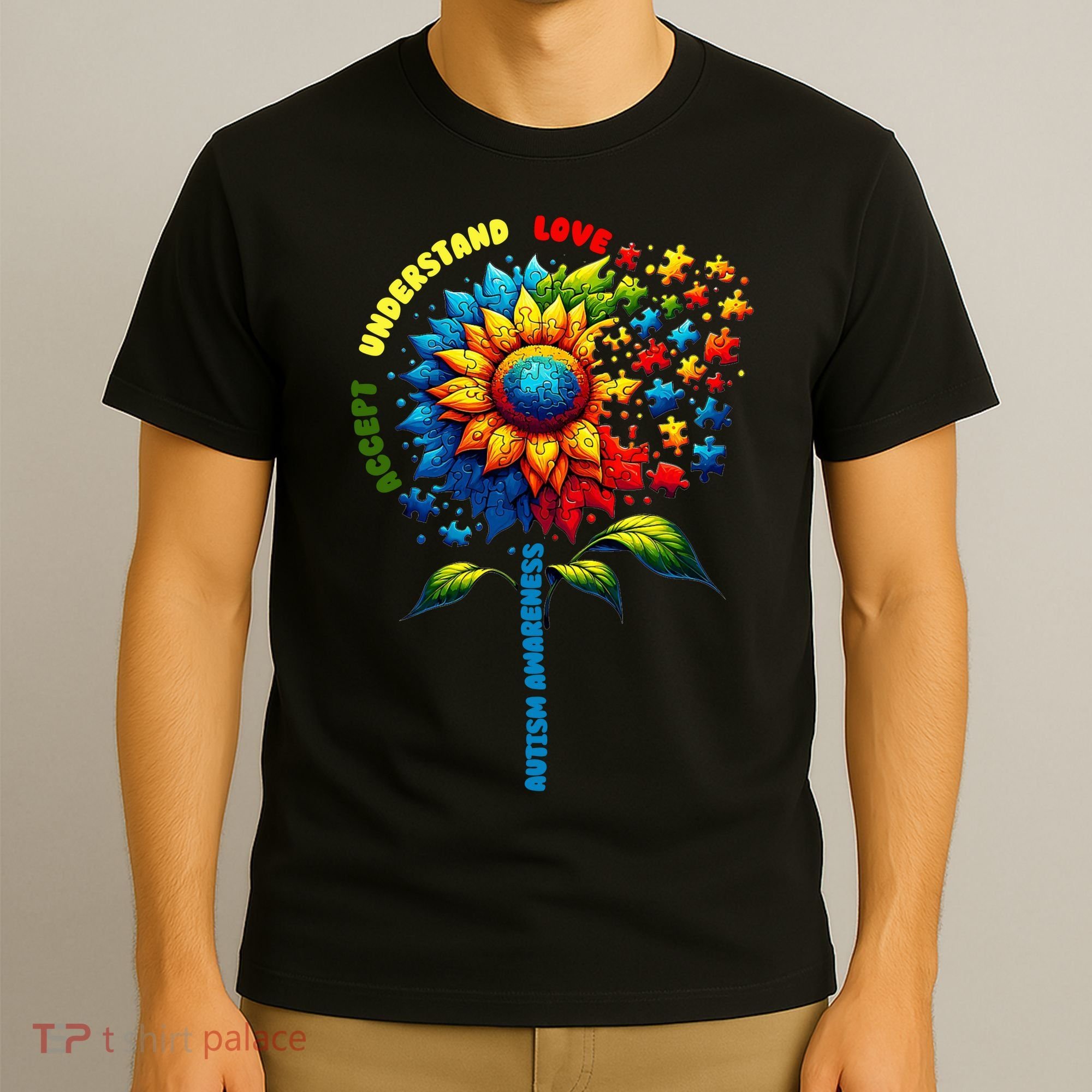 Autism Awareness Sunflower Quotes T-Shirt