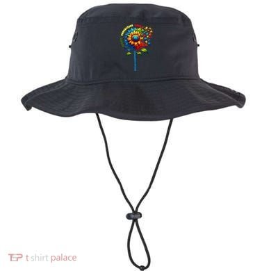 Autism Awareness Sunflower Quotes Bucket Hat