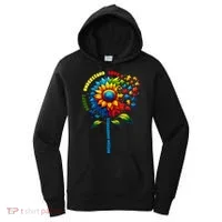 Autism Awareness Sunflower Quotes Women's Hoodie thumb 0