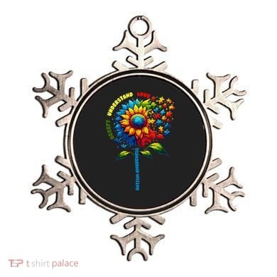 Autism Awareness Sunflower Quotes Ornament