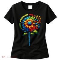 Autism Awareness Sunflower Quotes Women's T-Shirt thumb 0