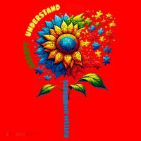 Autism Awareness Sunflower Quotes Santa Hat thumb 1