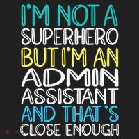 Admin Assistant Superhero Administrative Assistant Women's Sweatshirt thumb 2