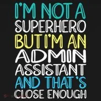 Admin Assistant Superhero Administrative Assistant Doggie Tank thumb 4