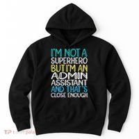 Admin Assistant Superhero Administrative Assistant Hoodie thumb 0