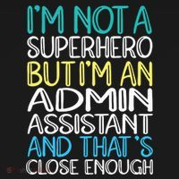 Admin Assistant Superhero Administrative Assistant Sweatshirt thumb 3